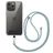 Mobigear Nylon Lanyard Universeel Telefoonkoord Verstelbaar - Grijs