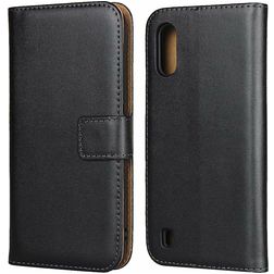 Mobigear Business Samsung Galaxy A01 Hoesje Bookcase Portemonnee - Zwart