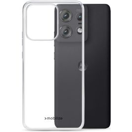 Mobilize Gelly Doorzichtig Motorola Edge 50 Pro Hoesje Flexibel TPU Backcover - Transparant