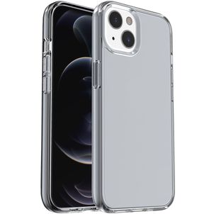 Mobigear Crystal iPhone 14 Hoesje Hardcase Backcover - Grijs