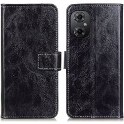 Mobigear Basic POCO M5 Hoesje Bookcase Portemonnee - Zwart