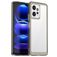Mobigear Crystal Xiaomi Redmi Note 12 Hoesje Hardcase Backcover - Transparant / Grijs