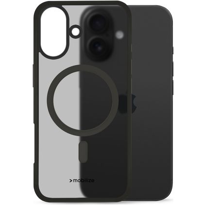 Mobilize Hybrid Pro iPhone 17 MagSafe Hoesje Hardcase Backcover Shockproof - Zwart