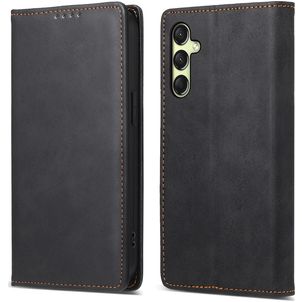 Mobigear Wallet Samsung Galaxy A17 Hoesje Bookcase Portemonnee - Zwart