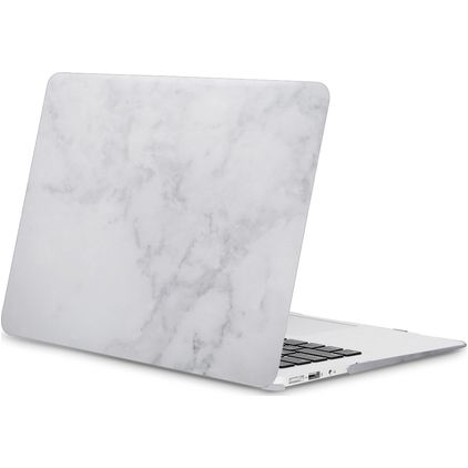 Xccess Protection MacBook Pro 13 Inch (2008-2012) Hoes Hardshell Laptopcover MacBook Case - White Marble - Model A1278