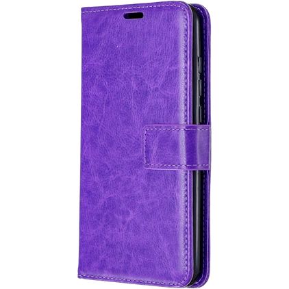 Mobigear Wallet Xiaomi Mi 9 Lite Hoesje Bookcase Portemonnee - Paars