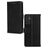Mobilize Wallet Samsung Galaxy A25 Hoesje Echt Leer Bookcase Portemonnee - Zwart