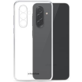 Mobilize Gelly Case Doorzichtig Samsung Galaxy A36 Hoesje Flexibel TPU Backcover - Transparant