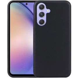 Mobigear Basics Samsung Galaxy A56 Hoesje Flexibel TPU Backcover - Zwart