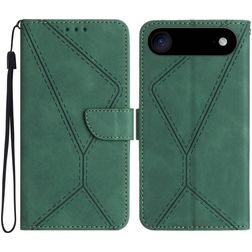 Mobigear Stitch iPhone Air Hoesje Bookcase Portemonnee - Groen