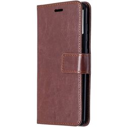 Mobigear Wallet Samsung Galaxy A41 Hoesje Bookcase Portemonnee - Bruin