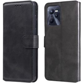 Mobigear Wallet Realme C35 Hoesje Bookcase Portemonnee - Zwart