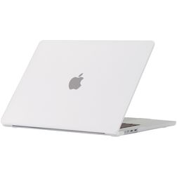 Mobigear Matte MacBook Air 15 Inch (2023-2026) Hoes Hardshell Laptopcover MacBook Case - Transparant - Model A2941 / A3114 / A3241 / A3448