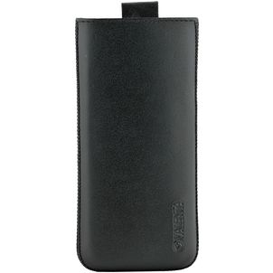 Valenta Pocket Classic Samsung Galaxy S9 Echt Leer Insteekhoesje - Sleeve - Pouch - Zwart