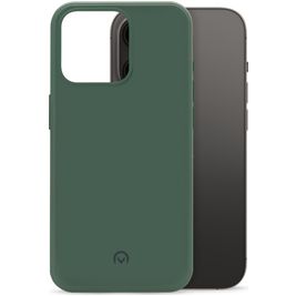Mobilize Rubber Gelly iPhone 14 Pro Hoesje Flexibel TPU Backcover - Matt Green