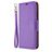 Mobigear Excellent Huawei P40 Lite E Hoesje Bookcase Portemonnee - Paars