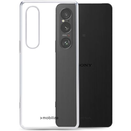 Mobilize Gelly Doorzichtig Sony Xperia 1 VI Hoesje Flexibel TPU Backcover - Transparant