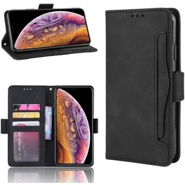 Mobigear Slide Wallet iPhone 11 Hoesje Bookcase Portemonnee - Zwart