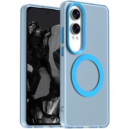 Mobigear Shockproof OnePlus Nord CE 4 Lite MagSafe Hoesje Hardcase Backcover - Blauw