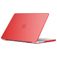 Mobigear Glossy MacBook Pro 16 Inch (2021-2024) Hoes Hardshell Laptopcover MacBook Case - Rood - Model A2485 / A2780 / A2991 / A3186