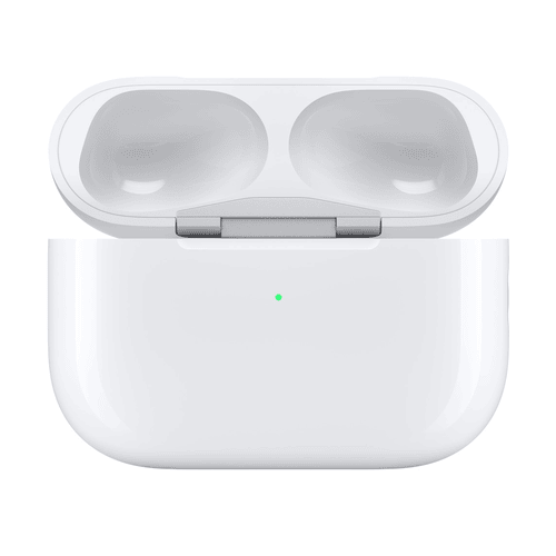 Tekst op oplaadcase voor AirPods en AirPods Pro