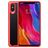 Mobigear Crystal Xiaomi Mi 8 SE Hoesje Hardcase Backcover - Transparant / Rood