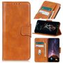 Mobigear Classy POCO F4 Hoesje Bookcase Portemonnee - Cognac