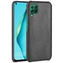 Mobigear Croco Huawei P40 Lite Hoesje Hardcase Backcover - Zwart
