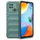 Mobigear Bumpy Xiaomi Redmi 10C Hoesje Flexibel TPU Backcover - Groen