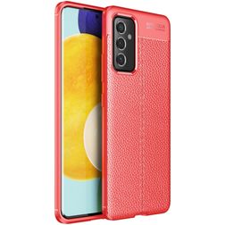 Mobigear Luxury Samsung Galaxy A82 5G Hoesje Flexibel TPU Backcover - Rood