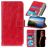 Mobigear Basic Nothing Phone (2) Hoesje Bookcase Portemonnee - Rood