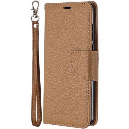 Mobigear Excellent Huawei P40 Hoesje Bookcase Portemonnee - Bruin