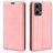 Mobigear Retro Slim Motorola Moto G85 Hoesje Bookcase Portemonnee - Roze