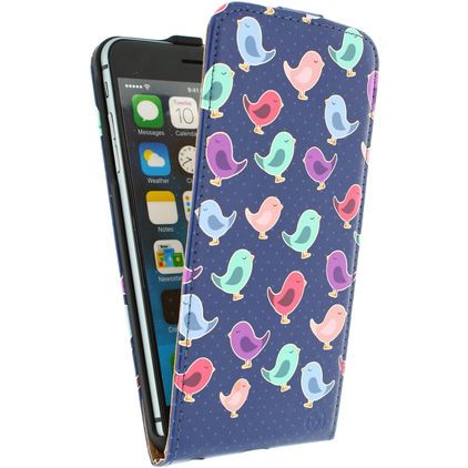 Mobilize Ultra Slim Flip iPhone 6s Plus Hoesje Flipcase - Birdy