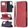 Mobigear Excellent Samsung Galaxy A52 Hoesje Bookcase Portemonnee - Rood