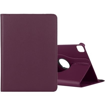 Mobigear DuoStand iPad Pro 11 Inch (2021) Hoes Draaibare Bookcase - Paars