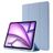 Mobigear Tri-Fold Gel iPad Air 13 Inch (2025) Hoes TPU / Kunstleer Backcover + Stylus Houder + Standaard - Blauw