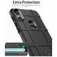 Mobigear Rugged Shield Motorola One Power Hoesje Flexibel TPU Backcover Shockproof - Grijs