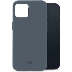 Mobilize Rubber Gelly iPhone 13 Mini Hoesje Flexibel TPU Backcover - Matt Blue