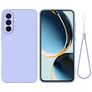 Mobigear Rubber Touch Samsung Galaxy A56 Siliconen Hoesje Backcover - Paars