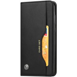 Mobigear Card Set Samsung Galaxy Note 20 Ultra Hoesje Bookcase Portemonnee - Zwart