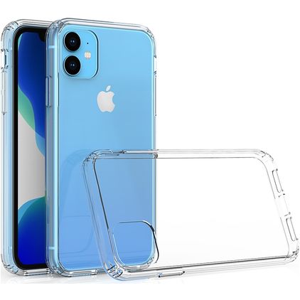 Mobigear Crystal Doorzichtig iPhone 11 Hoesje Hardcase Backcover - Transparant