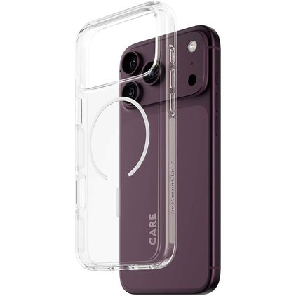 CARE by PanzerGlass Urban Explorer iPhone 18 Pro Max MagSafe Hoesje Hardcase Backcover Shockproof - Transparant / Wit