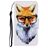 Mobigear Design Xiaomi Redmi 9C Hoesje Bookcase Portemonnee - Vos