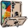 Mobigear Armor Ring Samsung Galaxy A24 Hoesje Hardcase Backcover Shockproof met Ringhouder - Goud