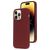 Mobiparts iPhone 14 Pro Max Siliconen Hoesje Backcover - Plum Red