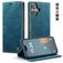 CaseMe 013 iPhone 17 Hoesje Bookcase Portemonnee - Blauw