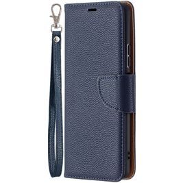 Mobigear Excellent Xiaomi Redmi Note 10 Pro Hoesje Bookcase Portemonnee - Blauw