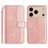 Mobigear S Line iPhone 17 Pro Hoesje Bookcase Portemonnee - Roségoud