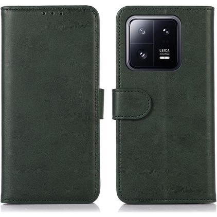 Mobigear Wallet Xiaomi 13 Hoesje Bookcase Portemonnee - Groen